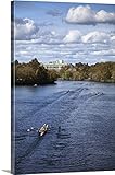 スコット・Stulbergプレミアムシックラップキャンバス壁アート印刷題名Head of the Charles RegattaボートRaceボストンで、MA。 32" x 48" 2075774_2