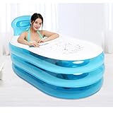 AMOS インフレータブルバスインフレータブルベビープール大人のバスタブプラスチック折りたたみバスタブ ( サイズ さいず : 150*85*75 cm )