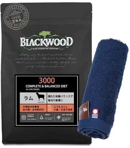 Amazon.co.jp: ブラック・ウッド ドッグフード 3000 ラム 20kg