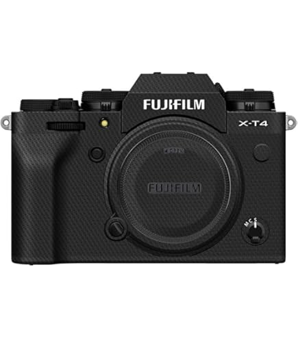 Amazon | カメラ保護レザーフィルム 富士フイルム X-T4 XT4