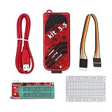 QuiExact PIC プログラミングキット PICKIT3.5 ICD2 プログラマ シミュレータ マイコン PIC Programmer Kit コンパイラ ブレッドボード