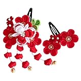 [キョウエツ] 七五三 髪飾り かみかざり 3歳 7歳 753 つまみ細工 A B D F K 2点セット (A-07, ワンサイズ)