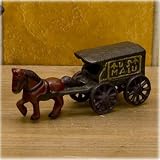 アンティーク調コベントアイアンの置物 US MAIL COACH MAIL COACH