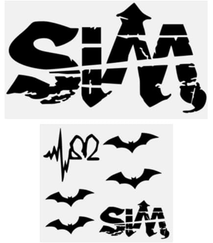 Amazon.co.jp: SiM ステッカーセット (白) : 家電＆カメラ