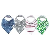 [ コッパーパール ] Copper Pearl スタイ バンダナ ビブ 4枚セット よだれかけ お食事エプロン Apollo Set アポロ X0019KKC6X よだれカバー セット 赤ちゃん ベ