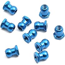 Amazon | タミヤ用ホップス、RC 5mmアルミボールナット(53640)用