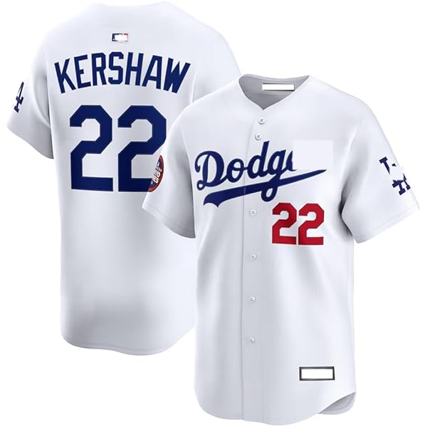 MLB ドジャース カーショウ 2025 東京シリーズ ユニフォーム ホワイト MLB ドジャース カーショウ 2025 東京シリーズ ユニフォーム