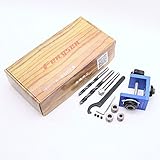 木工ポケット穴検索パンチ治具キット+ステップドリルビット木製ツールセット