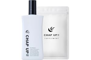【毛髪診断士(R)と共同開発】 チャップアップ CHAPUP 医薬部外品 薬用育毛剤 (育毛ローション) 120mL×1本 ＆ サプリメント 120粒×1袋