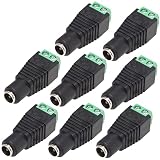KAUMO ネジ止め DCジャック (5.5/2.1mm DCジャック8個)