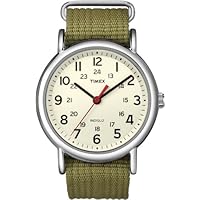 [タイメックス]TIMEX ウィークエンダー セントラルパーク クリーム&times;オリーブ T2N651 【正規輸入品】 [並行輸入品]