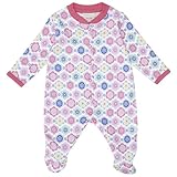 JoJo Maman Bebeジョジョママンベベ(イギリス)/Retro Floral Sleepsuit レトロフローラルスリープスーツ/6-12m (78cm)/フローラルプリント/B8624FU