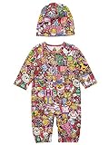 (マイファーストヒステリック) MY FIRST HYSTERIC HYSTERIC TOYLAND総柄 2wayカバーオール+キャップset ピンク