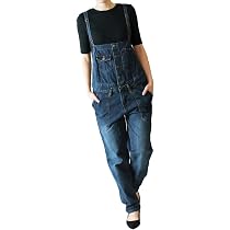 Amazon | [cmy select] デニム サロペット デニムサロペット 
