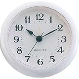 アーテック 丸型時計 ホワイト アラーム付 5155