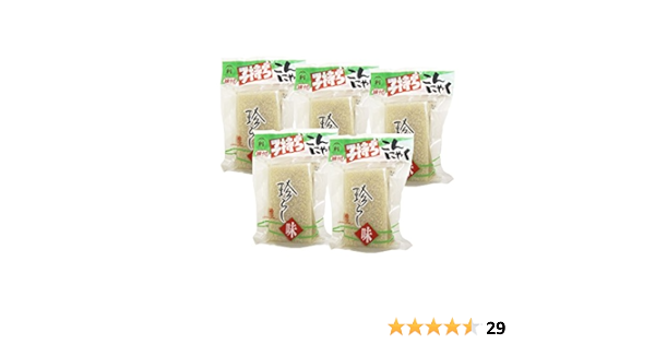 Amazon 子持ちこんにゃく 190g 5個セット 蒟蒻 魚卵 藤利食品 ご当地グルメ 広島県湯来特産 こんにゃく のフジトシ食品 こんにゃく 通販