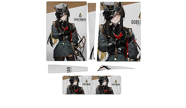 Amazon Co Jp ドーベルマン アークナイツ Ps5 スキンシール Ps5 Sticker かわいい ディスク版 Playstation5 本体用 コントローラー 側面対応 両面対応 プレイステーション5 ステッカー 全面保護 Playstation5 Sticker 快適な手触り 防汚 防指紋 傷防止 カバー 薄シール