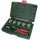 Astro 9477 Professional Quick Interchangeable Ratchet Crimping Tool Set, 7-Piece [並行輸入品]
