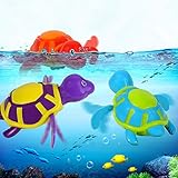 1pcs Baby Clockwork Turtle Swimming bath Swim Toys Cute Animals Plastic