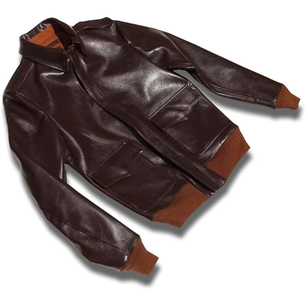 Amazon | [Valman] 牛革メンズ レア 1.5mm カウハイド 復刻40's USAF