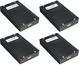 Telex bp-800nm交換バッテリーCombo - Pack includes : 4 x sdhp-h1455電池