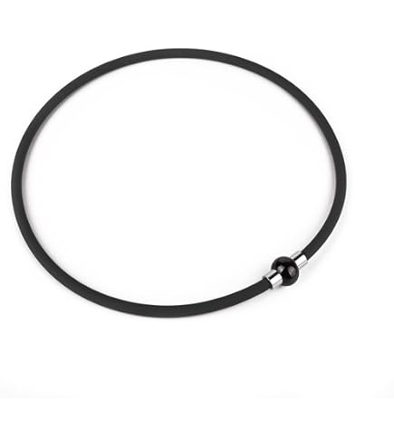 Amazon | [FUANNA] 磁気ネックレス シリコン ゲルマニウム 磁気