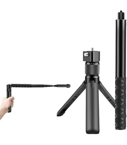 Insta360 Power Selfie Stick Per X3, ONE X2, ONE RS, ONE R – Batteria Integrata E Controllo Remoto