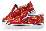 【バンズ】 VANS クラシック スリッポン CLASSIC (SLIP-ON LATE NIGHT) MARS RED/PIZZA VN000ZCRIFE 【並行輸入品】 DUDURY (10cm)