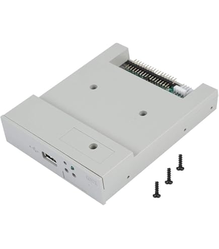 Amazon | GoTEK SFR1M44-U100 3.5インチ 1.44MB USB SSD フロッピー