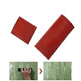 diaosnx Rubber Wood Grainingパターン装飾DIYウォールペイントツール
