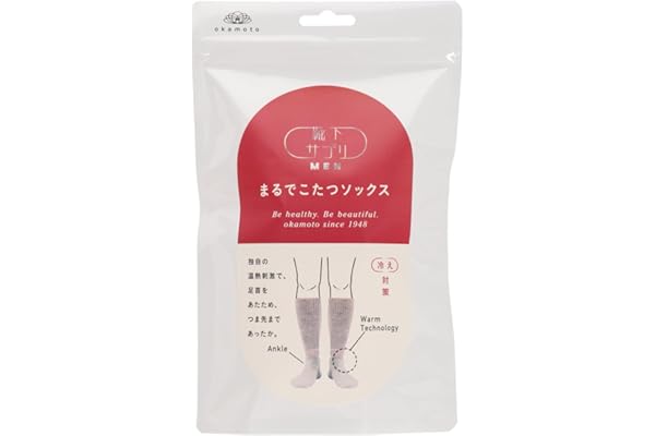 Okamoto 672-991 Men's Socks Supplement, Kotatsu Socks
