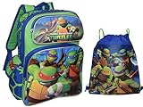 TMNT Ninja Turtles Deluxe 16" School Bag With Bonus Sling Bag [並行輸入品]
