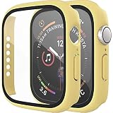 アップルウォッチ カバー Apple watch ケース 42ｍｍ シリーズ 1 2 3 保護ケース イエロー 黄色 yw-42