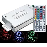 ILS - 24A 288W 44 Key IR Remote Controller For RGB SMD5050/3528 LED Strip Light Lamp DC12-24V