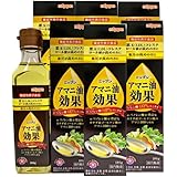 日本製粉 ニップン アマニ油（オイル）効果＜186g＞まとめて6本