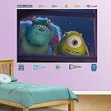FATHEAD Monsters University Mike and Sulley Window Mural Wall D?cor [並行輸入品]