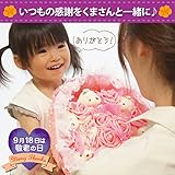 baby-mine 花束 誕生日 入学祝い 結婚式 結婚記念日 発表会 卒業 卒園 母の日 ギフト 贈り物 くま束 プレゼント (ブルー)