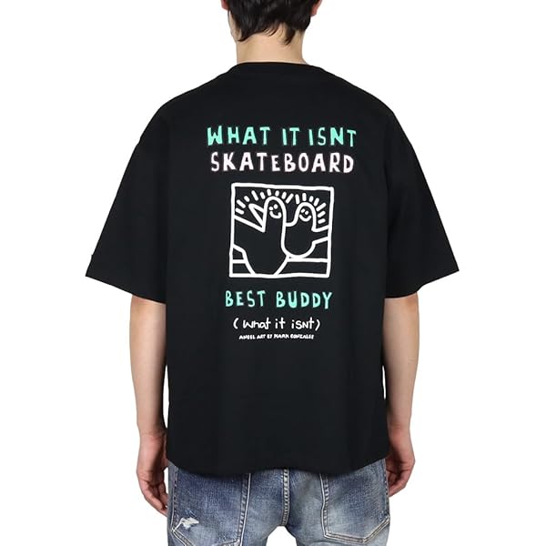 Amazon | [ワット イット イズント マークゴンザレス] Tシャツ