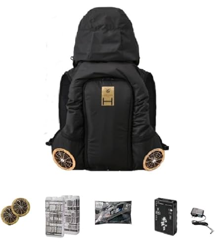 Amazon.co.jp: アイスマンベストPRO X 水冷服 ICMPX-BLV-SET ブラック