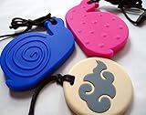 A L L U R E silicone teething set of 3 teethers BPA free FDA compliant food grade silicone by Allure