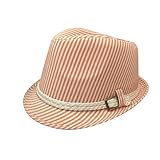 Luck キッズ帽子 子供中折れ帽子 ハート柄 格子柄 ベルト付き カジュアル キャップ ユニセックス アウトドア (タイプE)