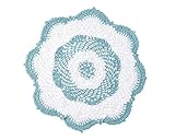 レ・トリコタージュ ラウンドレース (L) ブルー