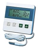 General Tools DTR900 Inside/Outside Digital Thermometer with Minimum/Maximum Memory by General Tools