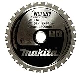 Makita A-96104 52T Thin Metal Carbide-Tipped Saw Blade, 5-7/8" [並行輸入品]