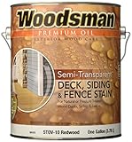 True Value STOV10-GAL RedWood HSE Stain, 1-Gallon by True Value