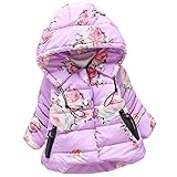 女の子 コート ジャケット 赤ちゃん 冬 コットン 暖かい