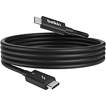 Amazon.co.jp: Belkin Thunderbolt 5 ケーブル USB-C USB4 120Gbps