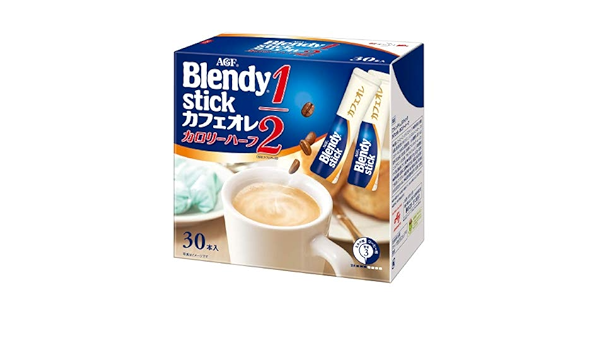 Amazon Agf ブレンディ スティック カフェオレ カロリーハーフ 5 7g 30本 24箱 Blendy ブレンディ インスタント スティック 通販