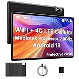 Android 13 タブレット、クアッドコアCPU 2.0GHz、3GB+32GB、TF拡張可能、IPSディスプレイ、5G WiFi、Bluetooth 5.0、5MP+8MPデュアルカメラ、5000mAh、GPS、ペアレンタルコントロール