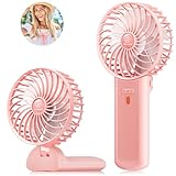 JZCreater Mini Handheld Fan,Portable Hand Held Fan, 15H Cooling Fan, Q